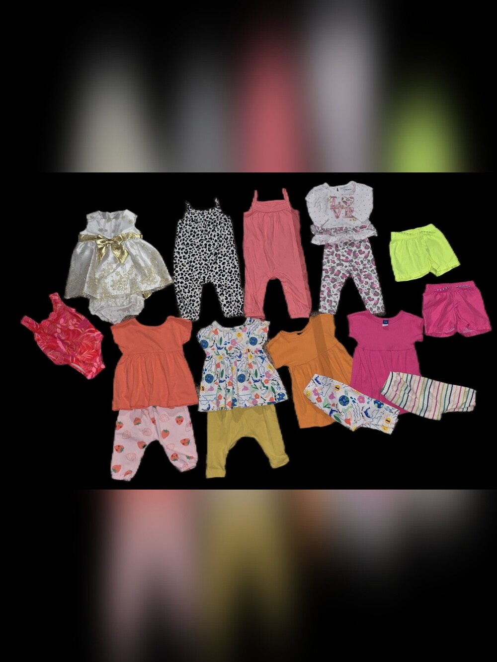 Adorable Baby Girl's 3-6 mo Clothing Lots
